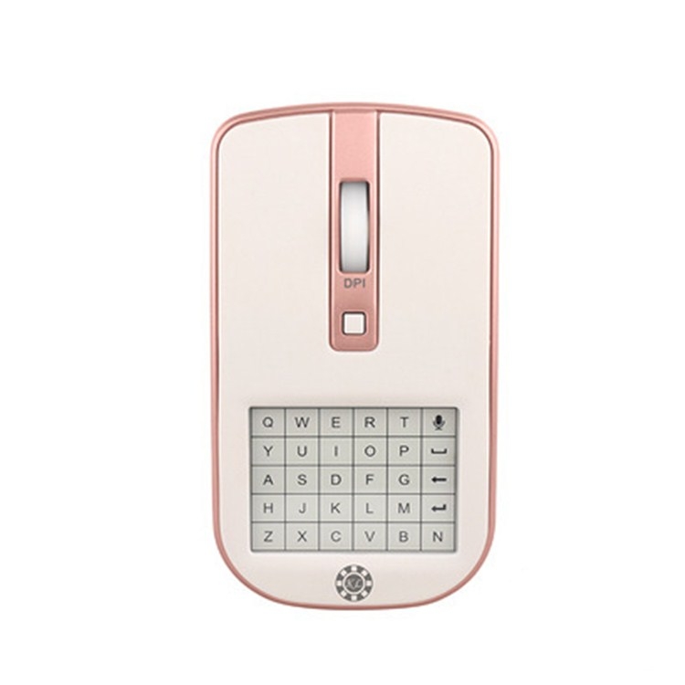 

7S Rechargeable Intelligent Wireless Voice Mouse Laptop Computer Handwriting Input Board(Rose Gold)