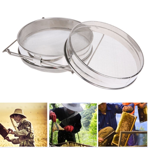 

Stainless Steel Beekeeping Tool Double-layer Honey Filter