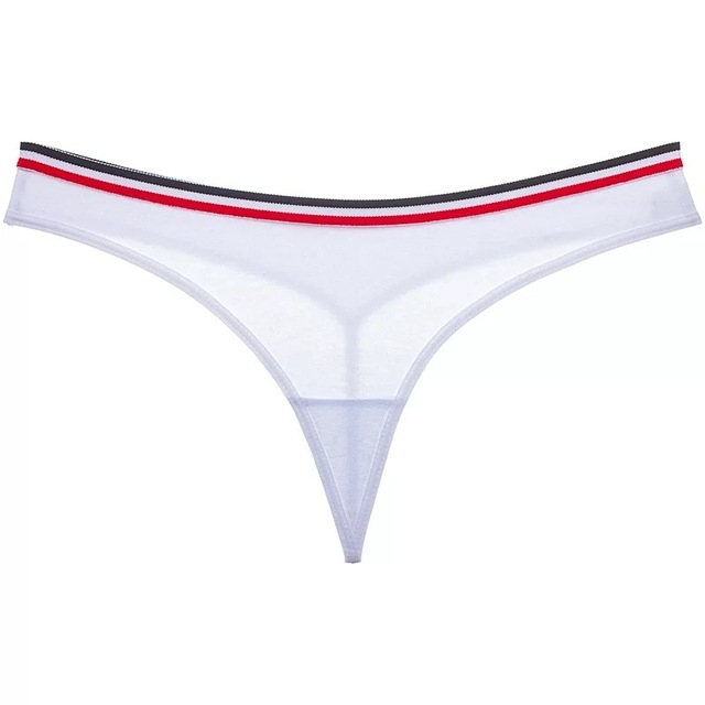 

Simple Thongs Seamless Briefs Sexy Women Underwear, Size:L-34cm(White)