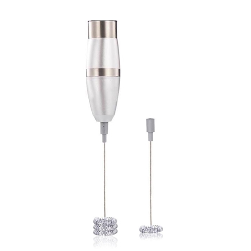 

2 PCS Electric Milk Frother Foamer Double Spring Triple Spring Stainless Steel Mixer