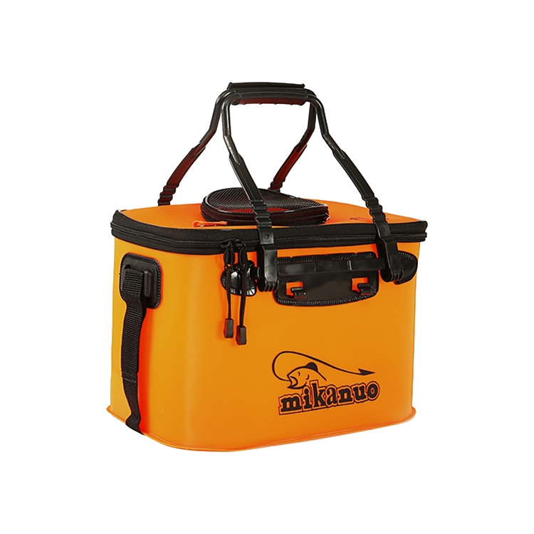 

Thickened Multifunctional Folding Live Fish Box Fishing Bucket, Size:35 cm (with Handle without Side Pockets)