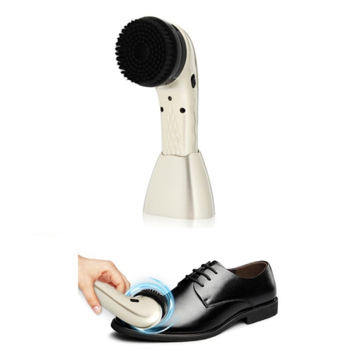 

USB Rechargeable Electric Shoe Shine Multifunctional Handheld Leather Shoe Washer Care Shine(Gold)