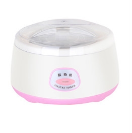 

Stainless Steel Electric Automatic Yogurt Maker Fermentation Machine Kitchen Tools(10B Pink Steel Gall)