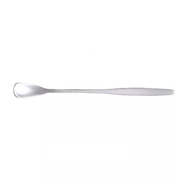 

2 PCS Stainless Steel Coffee Spoon With Long Handle Kitchen Colorful Scoops Dessert Tea Spoon(Silver)