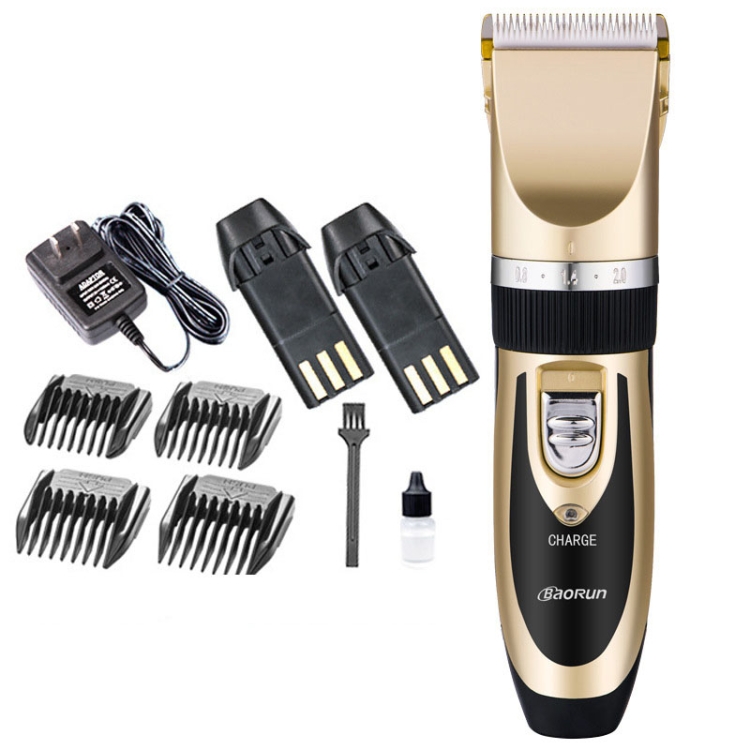 gold hair cut machine