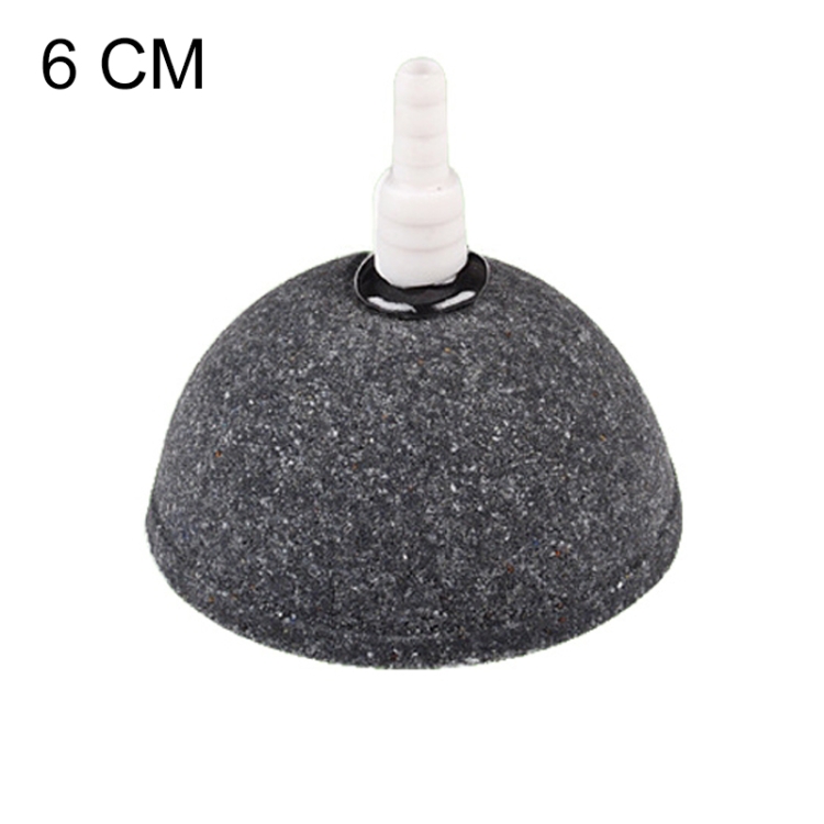 

3 PCS 6cm Semicircular Gas Stone Aquarium Oxygen Bubble Stone Gas Plate Oxygenation Head Sand Table Oxygen Disk Gas Stone