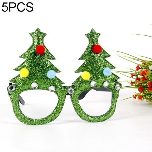 Sunsky 5 قطع زينة عيد الميلاد نظارات الأطفال هدايا عيد الميلاد عطلة