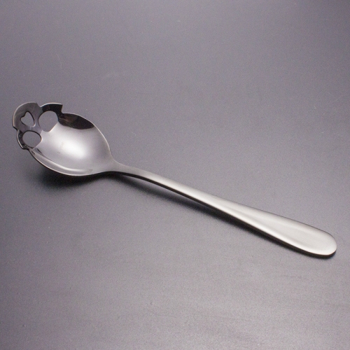 

2 PCS Stainless Skull Shape Ice Cream Tea Spoons Kitchen Tools Food Drade Tea Coffee Milk Spoon Titanium Black