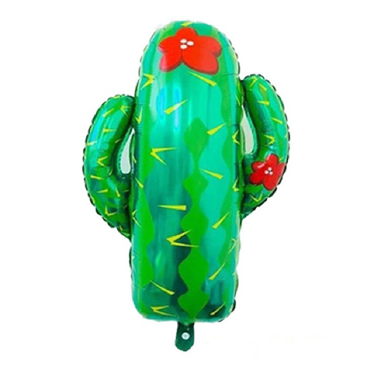 

2 PCS Shaped Avocado Shape Aluminum Film Balloon Fruit Party Children Birthday Dress up Balloon(Cactus)
