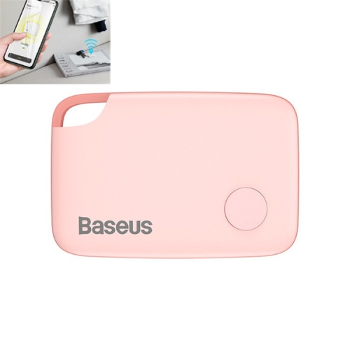 

BASEUS ZLFDQT2-04 Smart Bluetooth Anti-lost Device Two-way Alarm Anti-lost Device, Style:T2 Lanyard(Pink)