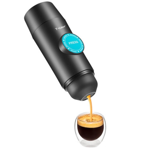 

TColors CF-1701 Mini Concentrated Portable Electric USB Hot Cold Extraction Coffee Machine Espresso Coffee Capsule Cup(Black)