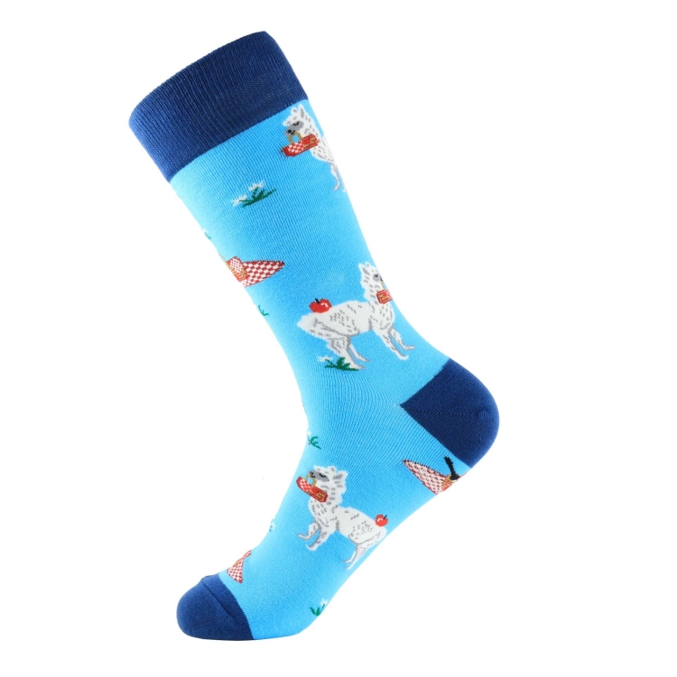 

3 Pairs Autumn And Winter Street Trends Men And Women Tube Cotton Socks, Type:4(EUR 39-46)