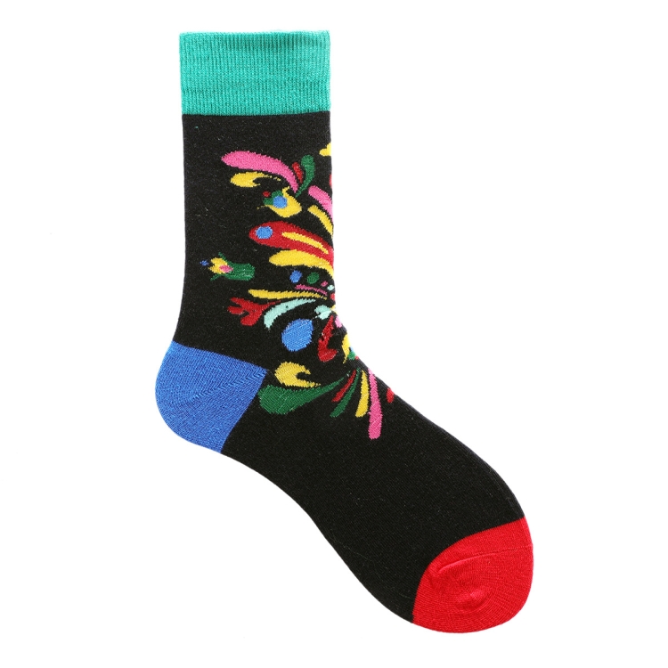 

3 Pairs Autumn And Winter Street Style Animal Pattern Cotton Trendy Socks, Type:4(EUR 36-44)