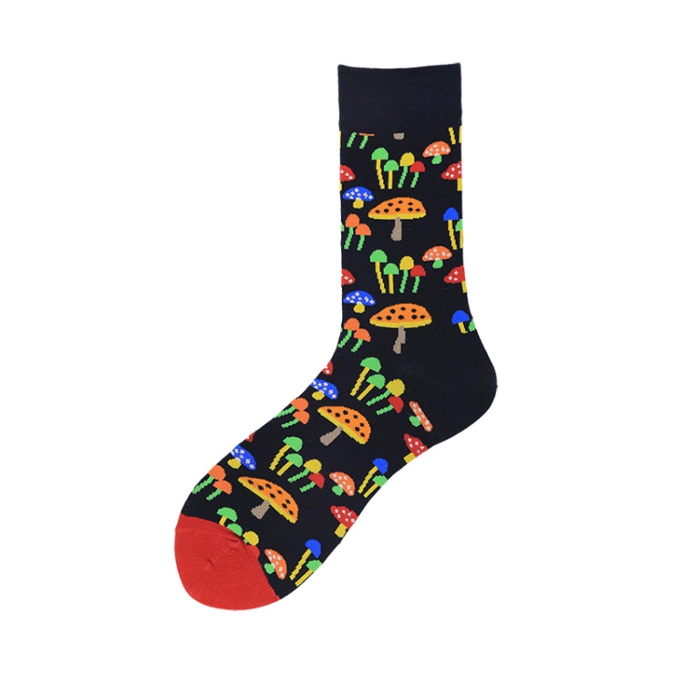 

3 Pairs Geometric Camouflage Abstract Pattern Series Colorful Tube Male Socks, Type:1903-1(EUR 39-46)