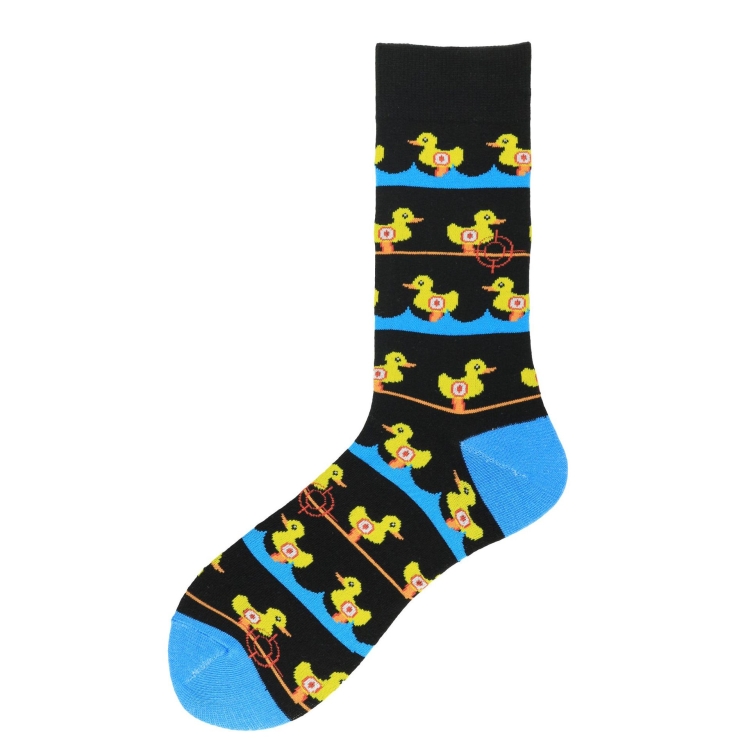 

3 Pairs Autumn Personality Animal Colorful Skates Tube Male Socks, Type:1931-9(EUR 39-46)