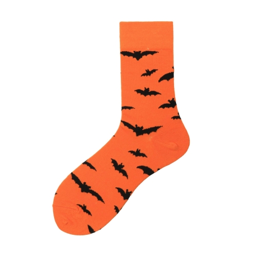 

3 Pairs Autumn And Winter Funny Pumpkin Head Halloween Series Tube Socks, Type:5(EUR 39-44)