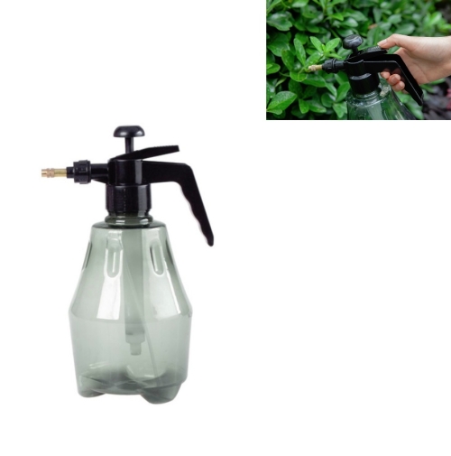 

1.5L Household Small Watering Can Alcohol Disinfection Watering Sprayer Garden Sprinkler Bottle(Irregular Gray)