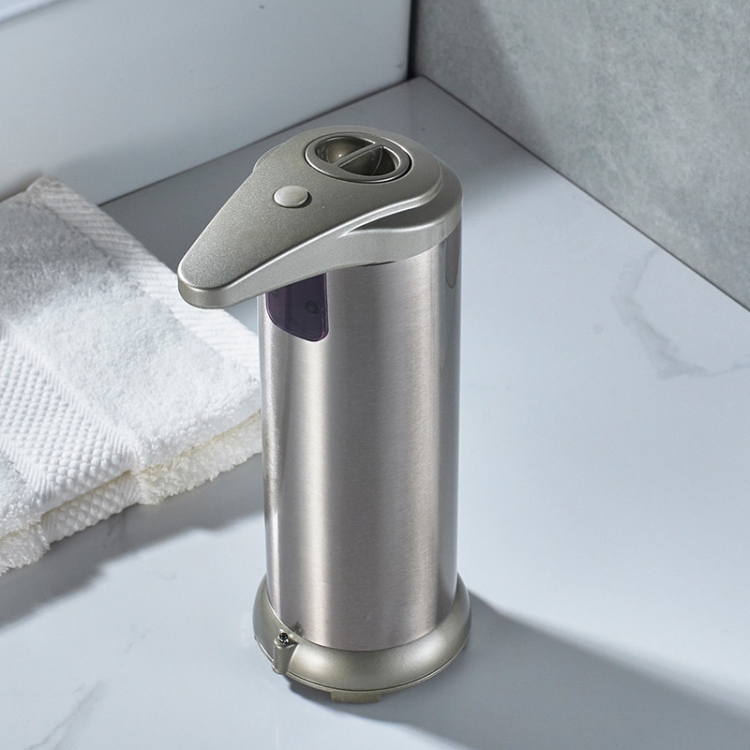 

280ml Stainless Steel Automatic Sensor Switch Liquid Soap Dispenser(Champagne Gold)