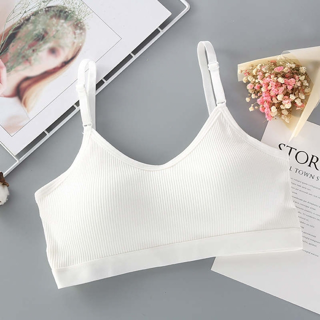 

Seamless Bras Full Cup Wire Sleep Bra for Women, Size:One size(White)