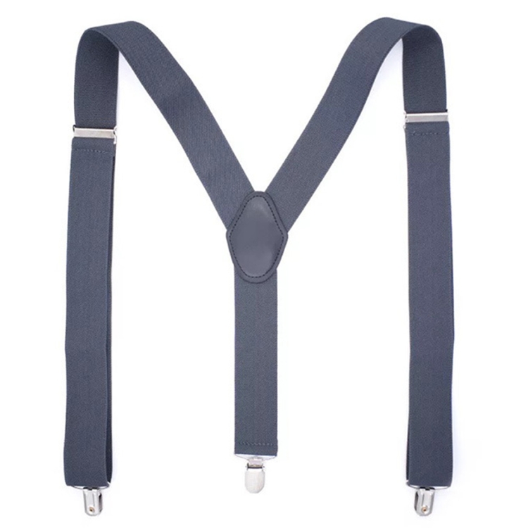 

Men Solid Color Adjustable Y-type Elastic Strap Clip for Shirts, Size: 125 x 3.5cm(Beige)