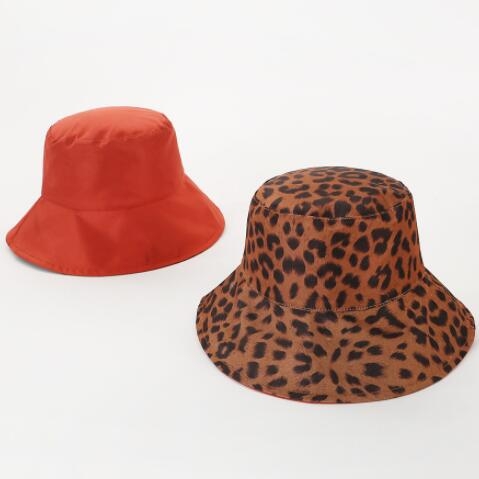 

Cotton Bucket Hat Double-sided Wearable Fisherman Hat(Red)