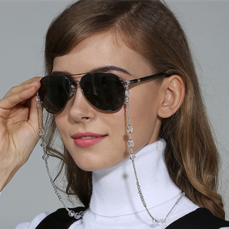 

Decorative Beads Sunglasses Fashionable Glasses Neck Strap Eyeglass Chains for Lady