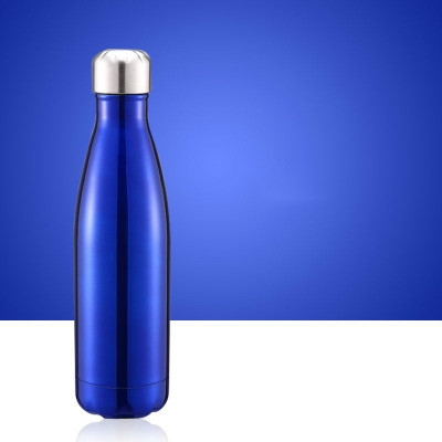 

Thermal Cup Vacuum Flask Heat Water Bottle Portable Stainless Steel Sports Kettle, Capacity:500ml(Ocean Blue)