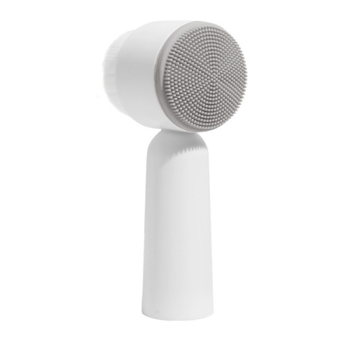 

Clean Pores Manual Silicone Soft Hair Cleansing Brush Deep Blackhead Removal Instrument(White Gray)