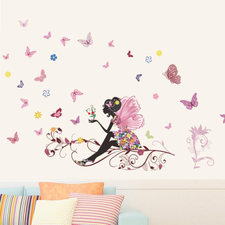 

Removable Butterfly Fairy Bedroom Living Room Wall Sticker
