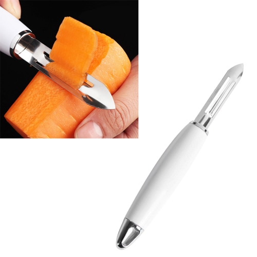 

Stainless Steel Fruit Vegetable Peeler Planer Portable Household Melon Scraper