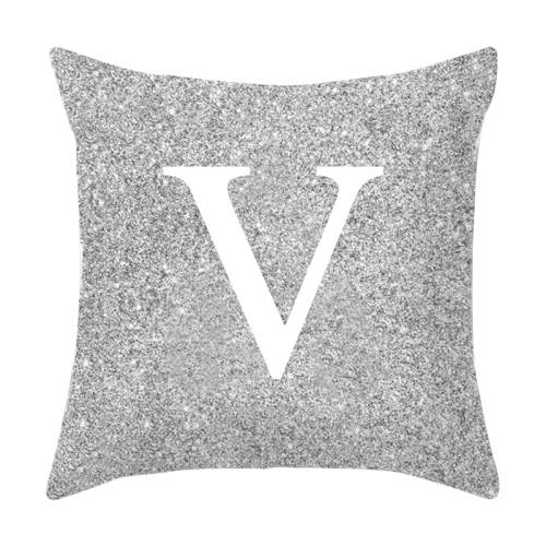 

Letters Pillow Case 45*45cm Cotton Linen Throw Pillow Cover Decorative Pillowcases(V)