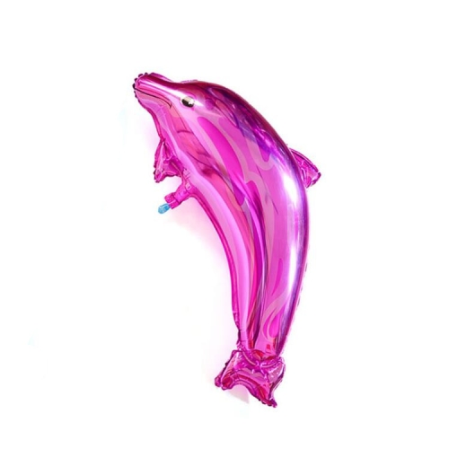 

2 PCS Dolphin Aluminum Balloon for Holiday Party Home Decoration, Size:80cm(Pink)