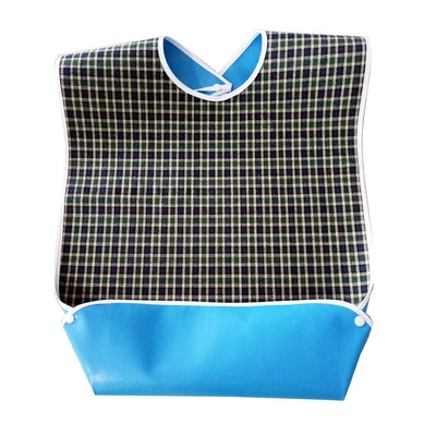 

Waterproof Adult Mealtime Bib Aprons(Green)