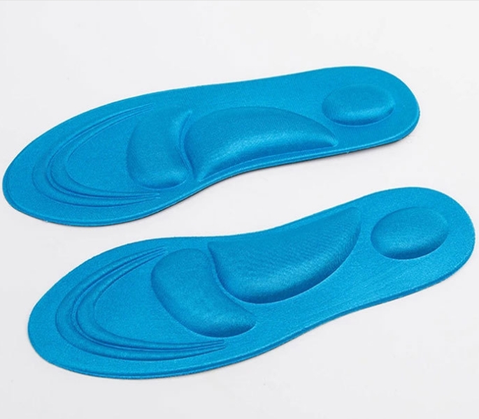 

One Pair 4D Sport Sponge Soft Insole High Heel Shoe Pad Pain Relief Insert Cushion Pad for Woman(Blue)