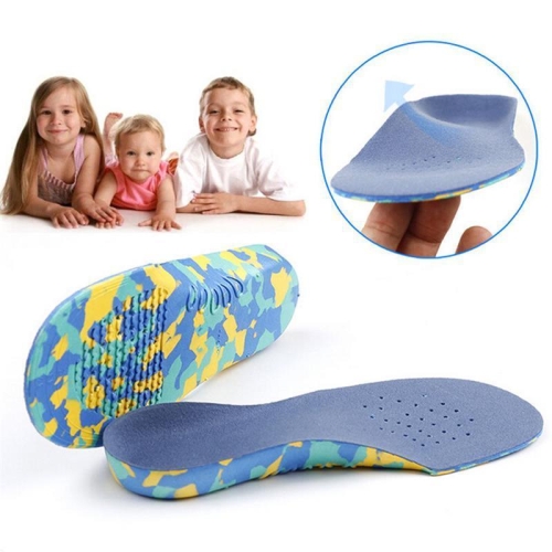 

One Pair Children Flat Feet Arch Support Insoles Orthopedic Shoe Insole, Size:32-34cm