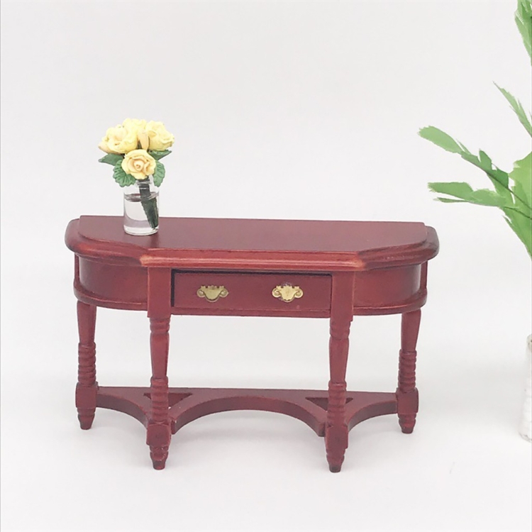 

3 PCS Doll House Desk Mini Living Room Furniture Children House Toys