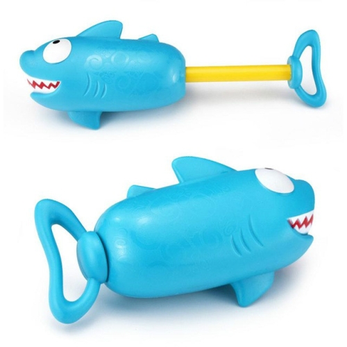 

3 PCS Children Pumping Water Cannon Toy Crocodile Shark Shape Summer Beach Outdoor Swimming Pool Game Playing Water Toys Water Guns(Shark bag 80g)