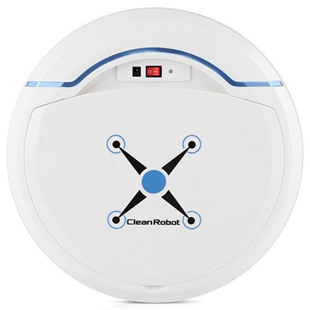 

Home Smart Ultra-Thin Small Charging Vacuum Cleaners Sweeping Robot Automatic Home Cleaning Machine Robot Vacuum Cleaner(White)