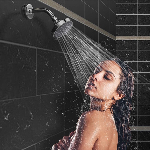 

Pressurized Water-saving Chrome-plated Hand-held Bathroom with Adjustable Shower Head