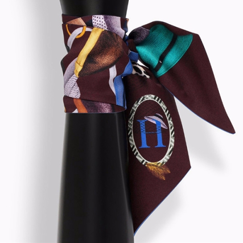 

Letter Tarot Small Scarf for Women, Width: 6.2cm, Color:H