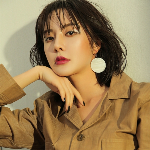 

Shell Round Long Exaggeration Earrings for Women