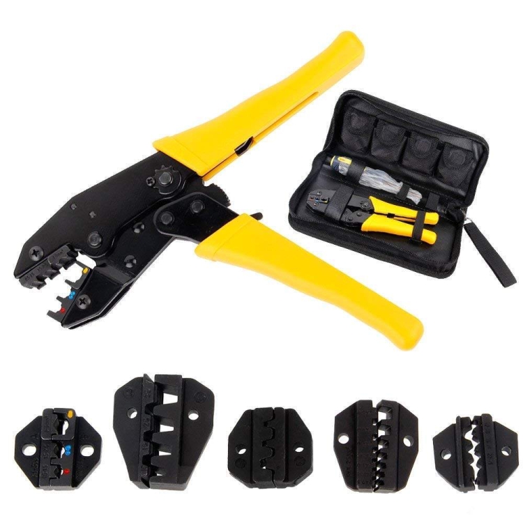 

WXK-30JN Multifunctional Cold-pressed Bare Terminal Wire End Insulation Crimping Pliers Set Electrician Hand Tool