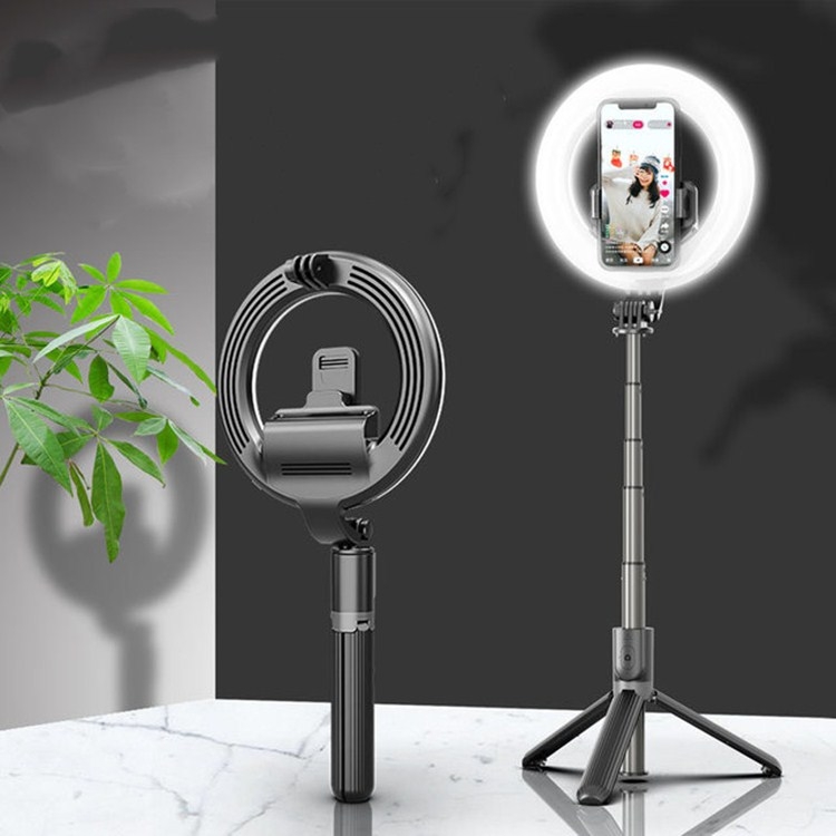 

L07 Bluetooth Selfie Stick 5 Inch Ring Fill Light Anchor Beauty Light Mobile Live Support