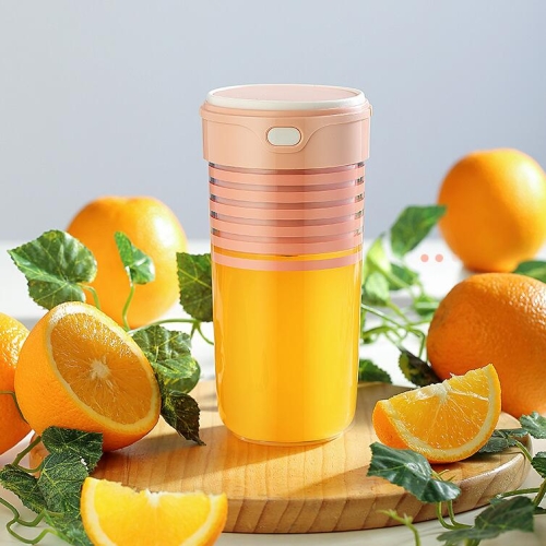 

k-1036 Portable USB Charging Juicer Juice Cup(Pink)