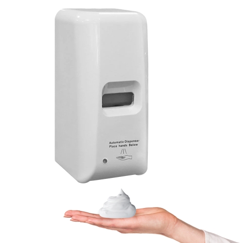 

1000ML Automatic Induction Disinfection Machine Alcohol Sprayer Induction Type Non-contact Wall-mounted Soap Dispenser, Style:Foam