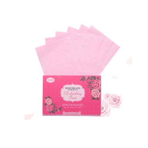 

Plant Fiber Breathable Linen Makeup Remover Blotting Paper Face Cleaning Tool, Color:Rose