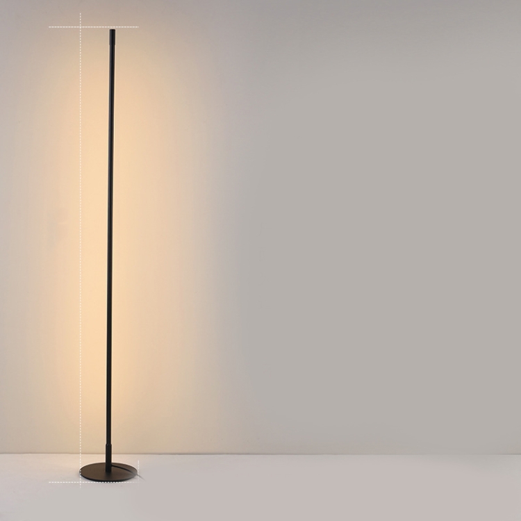 

Minimalist Creative Bedroom Living Room Personality Atmosphere Light LED Floor Lamp(Warm Light)