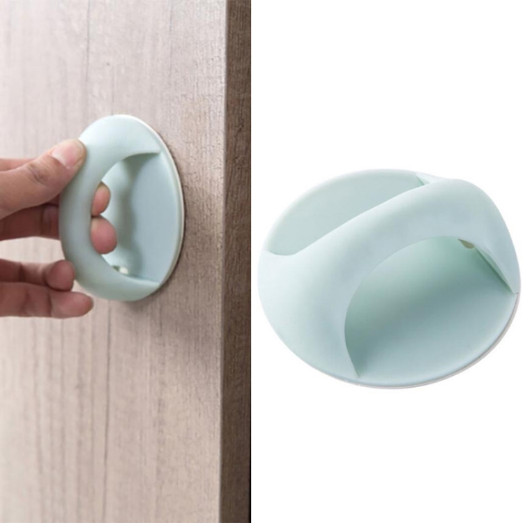 

Multifunctional Plastic Furniture Door Handle Cabinet Pulls(Sky Blue)
