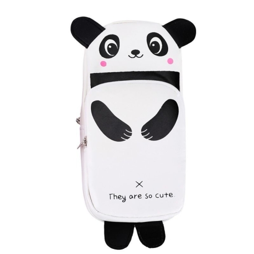 

Cute Cartoon Animals Pencil Case Leather School Pencil Bag(Panda)