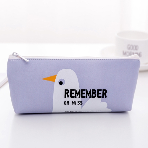 

Cute Animals Canvas Pencil Case Pen Bag School Stationery Supplies(Chick)